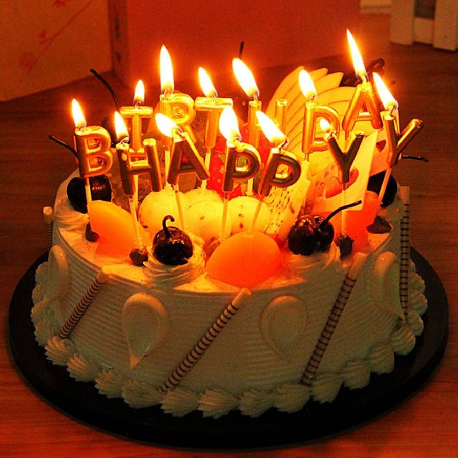 Fancy Birthday Candles